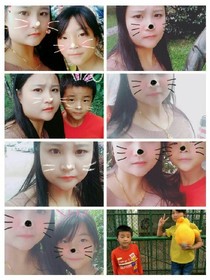 快乐的一家人