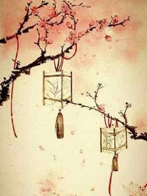 落灯花