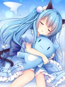 睡梦中的猫咪蓝