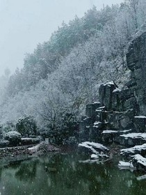 冬月的雪