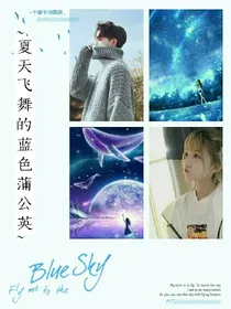 ~夏天飞舞的蓝色蒲公英~