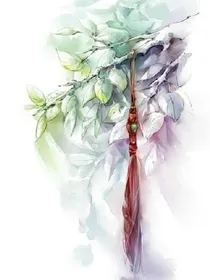 花纷落