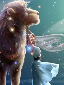 狮女眯眯眼
