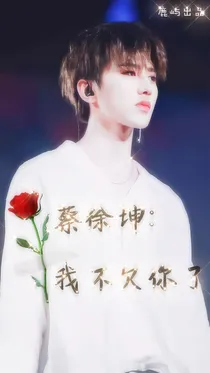 蔡徐坤:我不欠你了