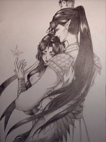 宿蝶缘之化蝶