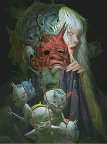 华灯初上，别你无求
