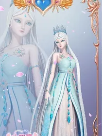 叶罗丽精灵梦之冰雪女神冰璃茉