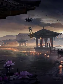 林曳琼风吟晚歌