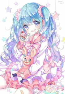 爱吃糖的少女
