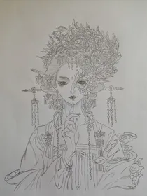 绘画晒图