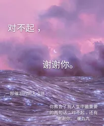 对不起谢谢你