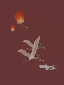 江上晚风吟