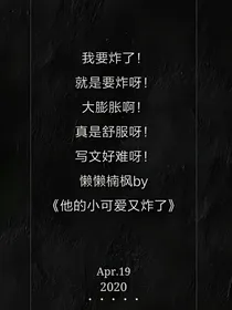 你的小可爱又炸了