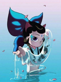 京剧猫白青花玉兰香