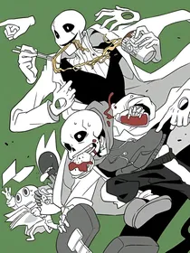 三界穿越之我成了sans