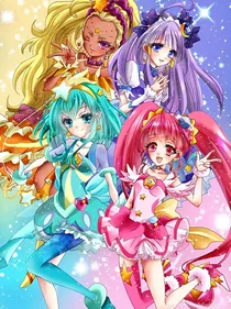 光之美少女与美少女战士