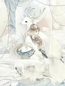 少女与鹿