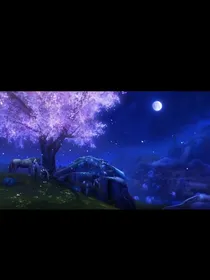 神兵小将之塔光湖影，洁白如雪