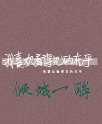 倾城一眸