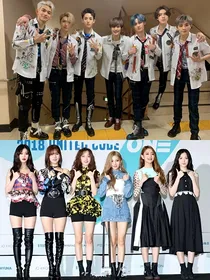 威神V与GIDLE，熙琦cp和钦华cp以及锟妍cp