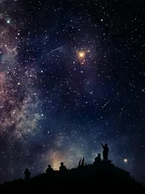 星空下的小偶像