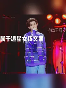 属于追星女孩文案
