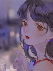 紫色海棠花