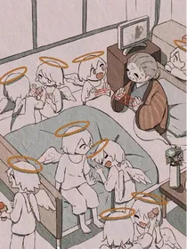 乌鸦与向日葵