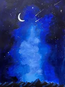 星空里