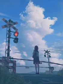 蓝色的风铃