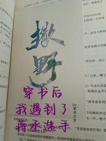 穿书后我遇到了蒋丞选手