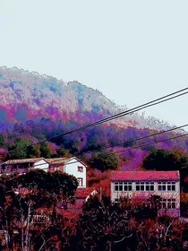 白日依山尽呐
