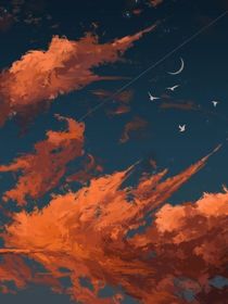 神说，暮色深