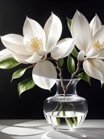 白玉兰是最温柔的花
