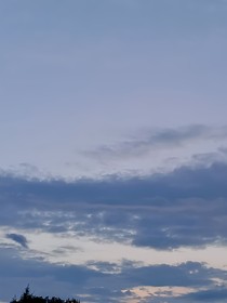 在傍晚
