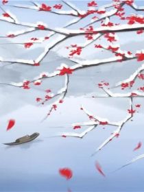 雪向梅花枝上堆