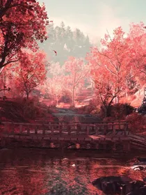 山秋花海