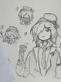 酒竹桑的一堆破画