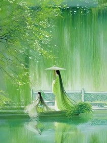 小楼昨夜听雨时