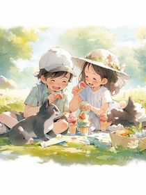早晨的学校