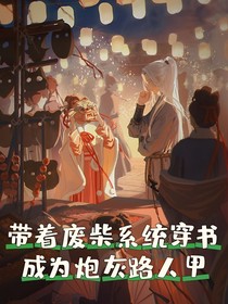 带着废柴系统穿书，成为炮灰路人甲