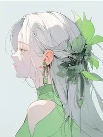 一片苍白