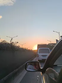 落日与骄阳