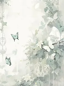 栀子花香……白纸