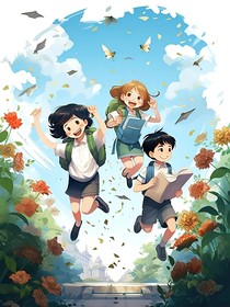 小学生的日常之校园