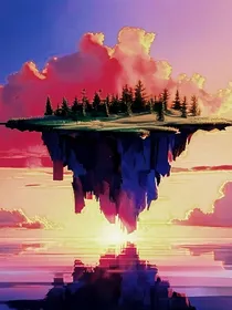多人空岛生存，但我和攻略过的角色一同穿越！