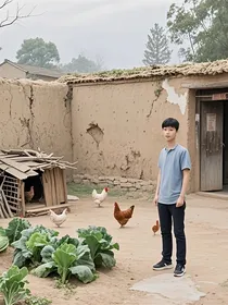 阳台上的晾衣杆