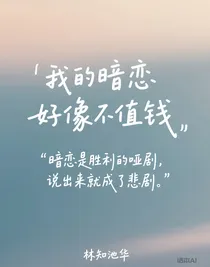 我的暗恋好像不值钱