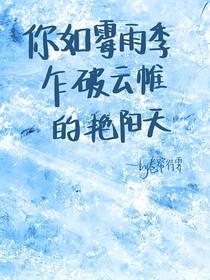 你如梅雨季乍破云帷的艳阳天