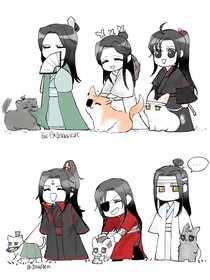 当墨家三宝在同一个群聊